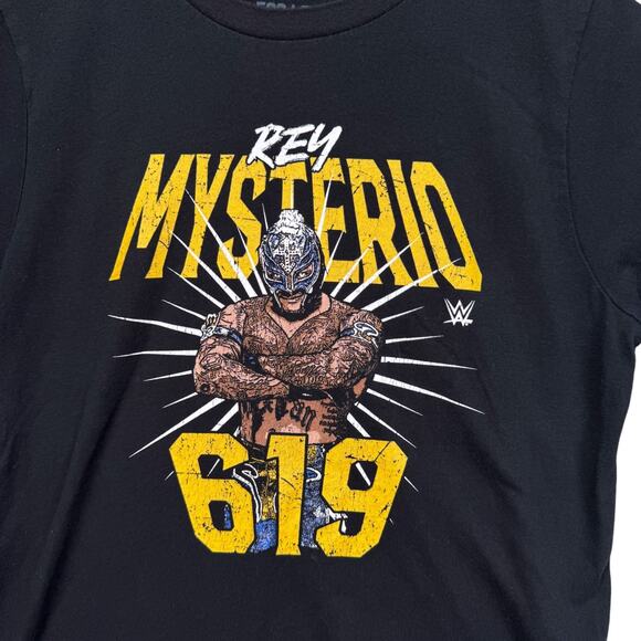 Wrestling Rey Mysterio 619 Maglia Wrestler Lottatore WWF WWE Wrestler sz M - Picture 3 of 4